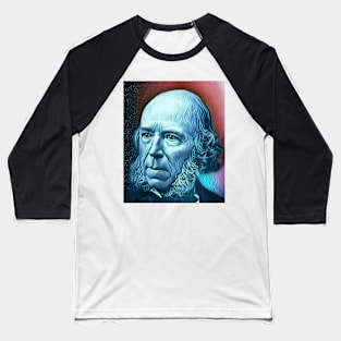 Herbert Spencer Portrait | Herbert Spencer Artwork 5 Baseball T-Shirt